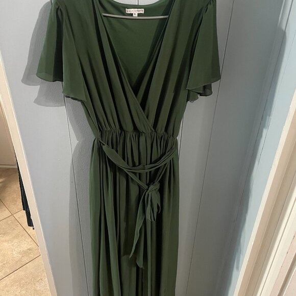 Emerald Green Baltic Born Maxi Dress - Bridesmaid / Wedding Guest - Picture 2 of 6
